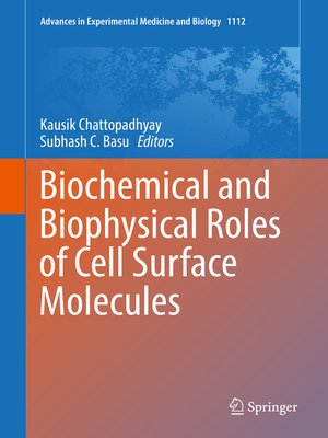 cover image of Biochemical and Biophysical Roles of Cell Surface Molecules